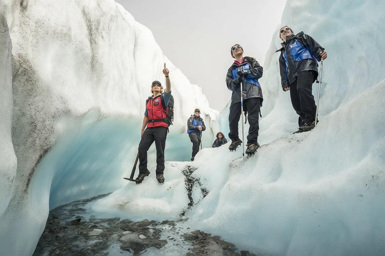 福克斯冰川 Fox Glacier heli hike