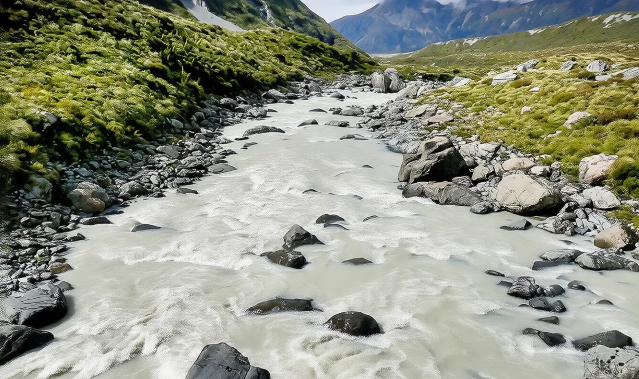 胡克山谷步道 Hooker Valley Track swing bridge