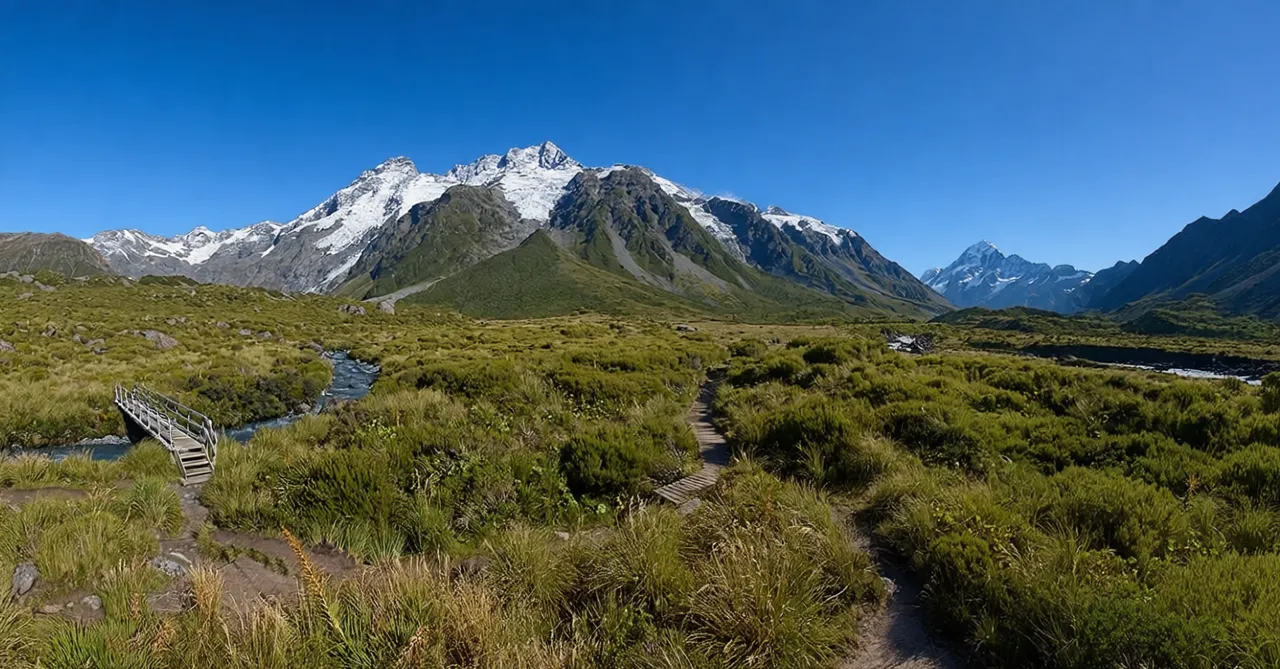 库克山 Hooker Valley Track