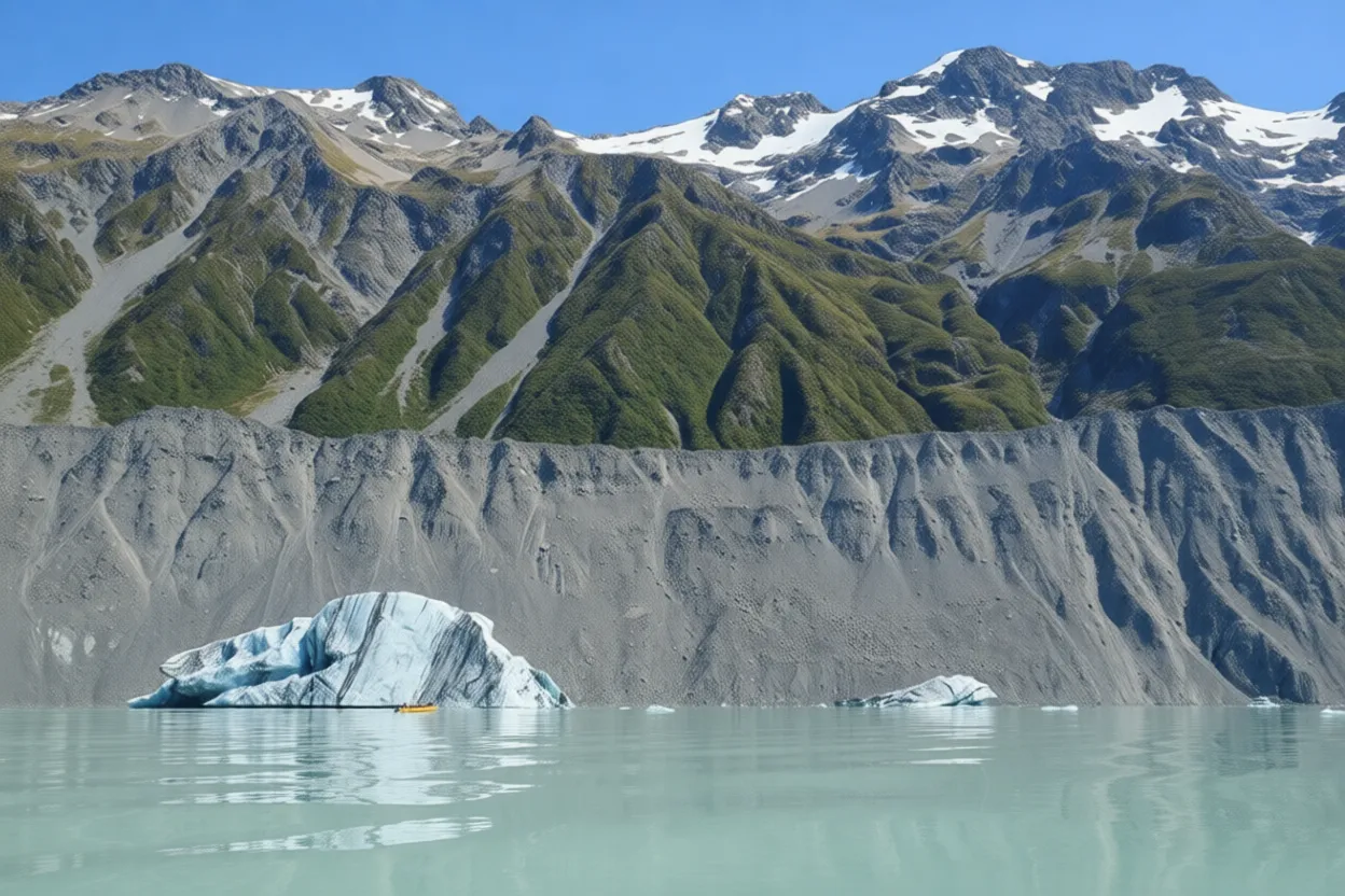 塔斯曼冰川 Tasman Glacier boat tour