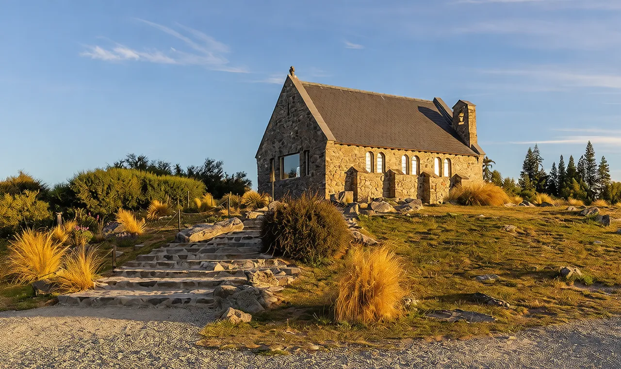好牧羊人教堂 Church of the Good Shepherd Lake Tekapo
