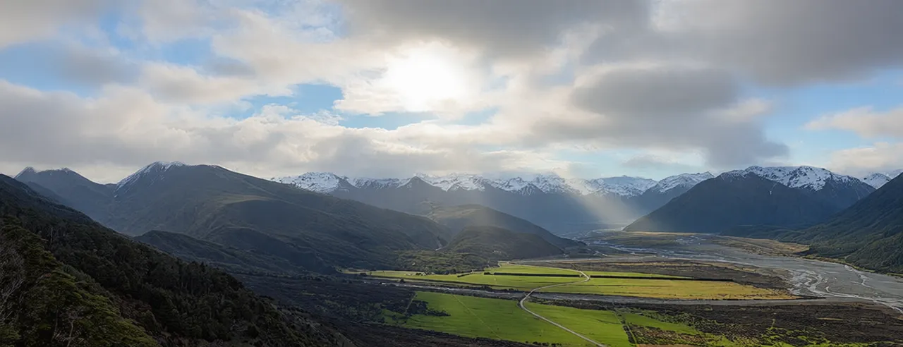 特卡波湖 State Highway 8 New Zealand