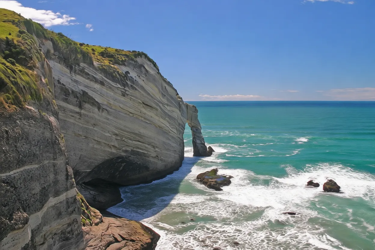 瓦拉里基海滩 Cape Farewell New Zealand