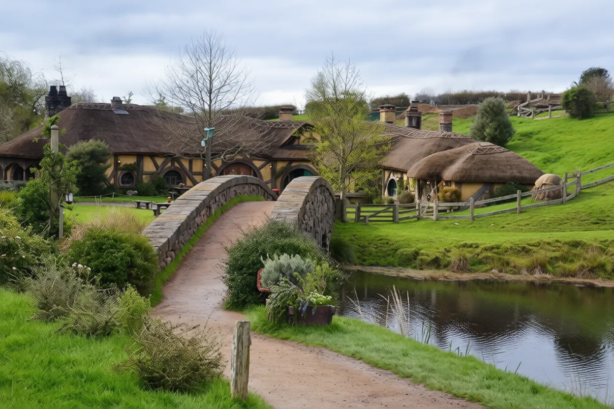 霍比屯 The Green Dragon Inn Hobbiton