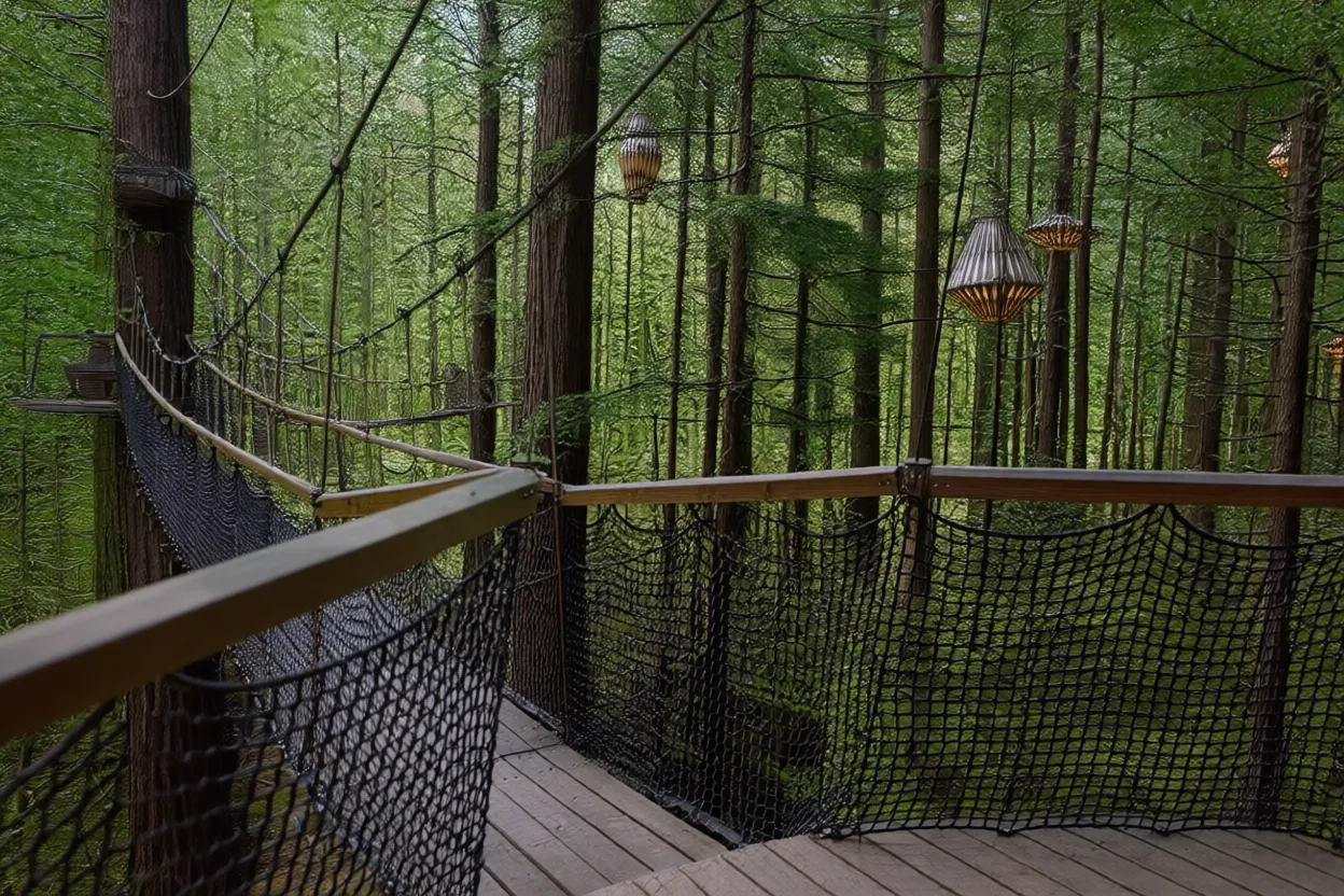 罗托鲁瓦红木森林 Redwoods Treewalk Rotorua