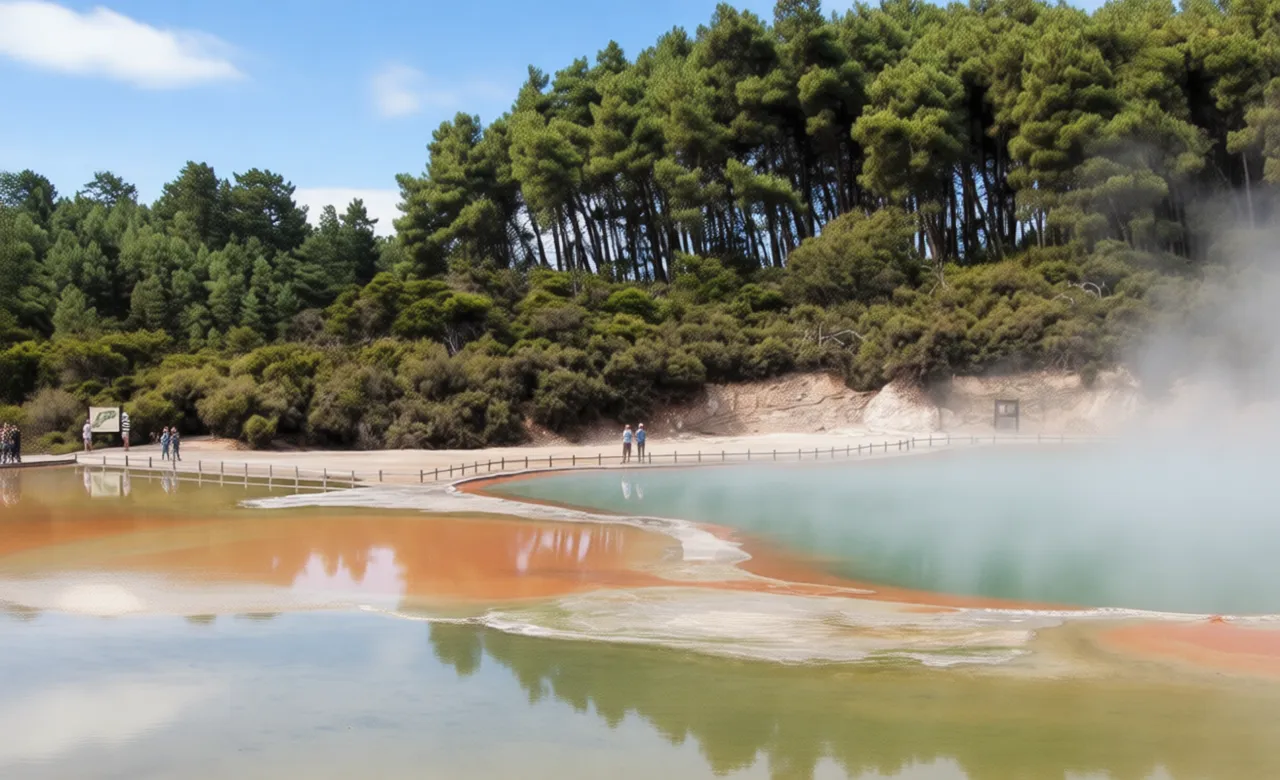 怀奥塔普地热仙境 Champagne Pool Waiotapu