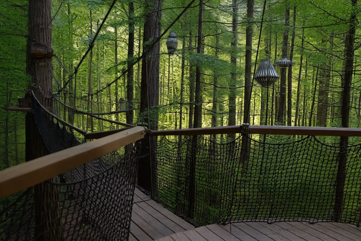 怀奥塔普地热仙境 Rotorua Redwoods Treewalk