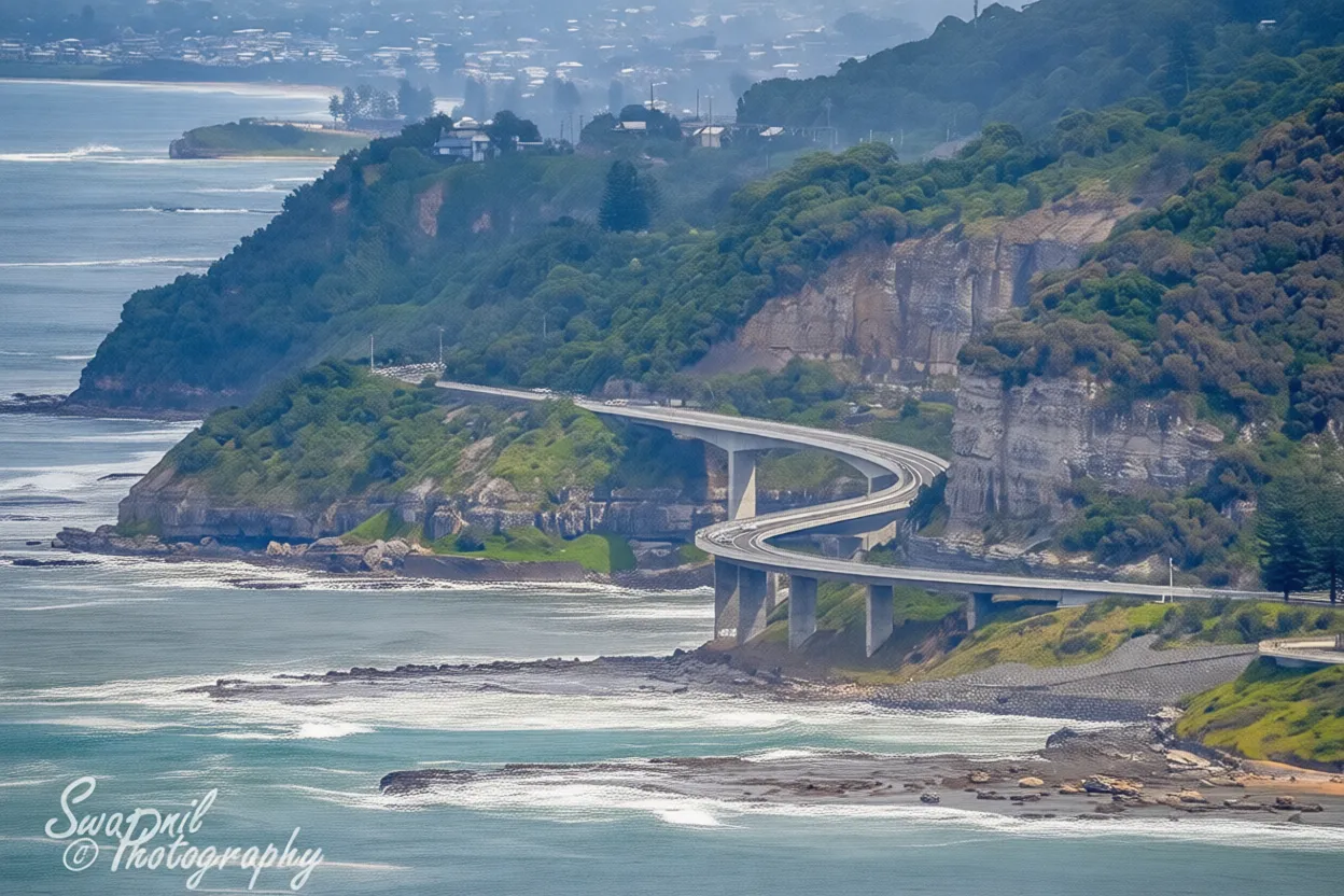 卧龙岗 Sea Cliff Bridge Grand Pacific Drive