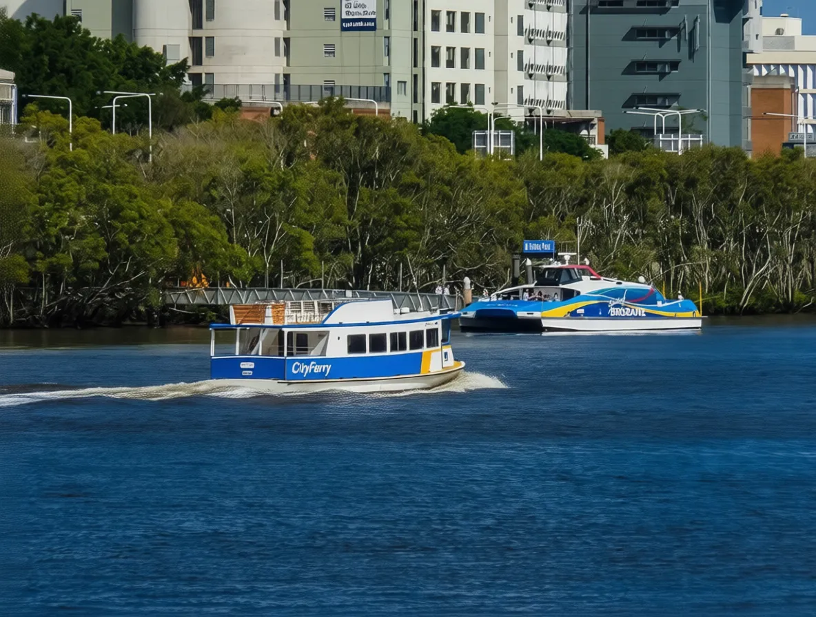 布里斯班 Brisbane River CityCat ferry