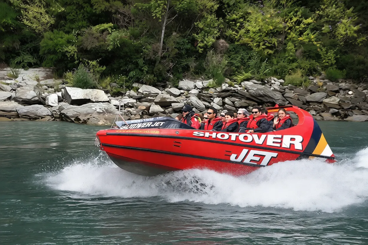 皇后镇 Queenstown Shotover Jet