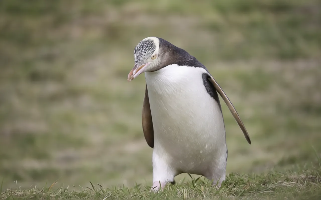 但尼丁 Otago Peninsula yellow-eyed penguin