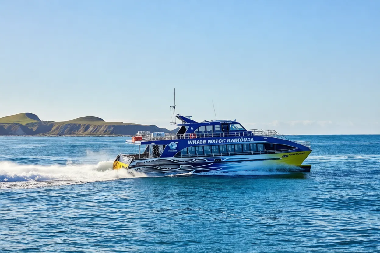凯库拉 Whale Watch Kaikoura boat