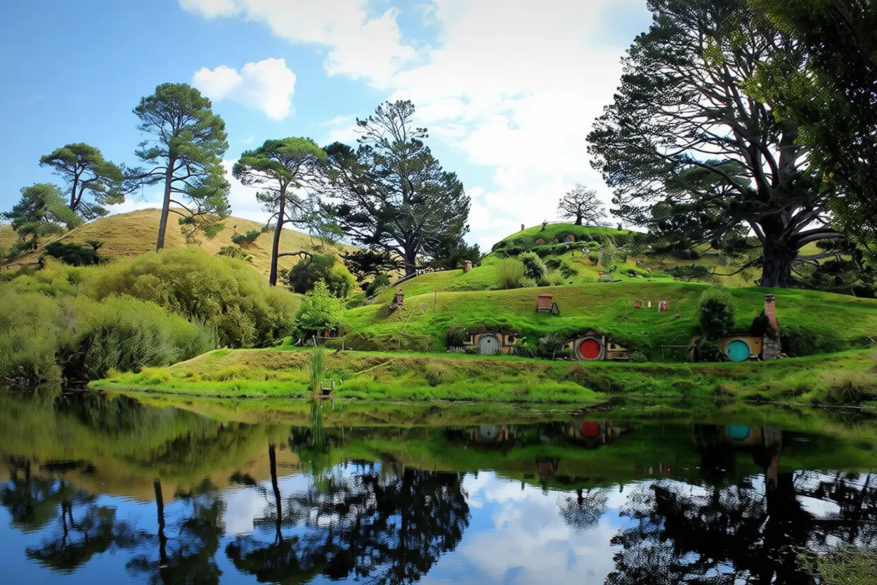 玛塔玛塔 Hobbiton Movie Set