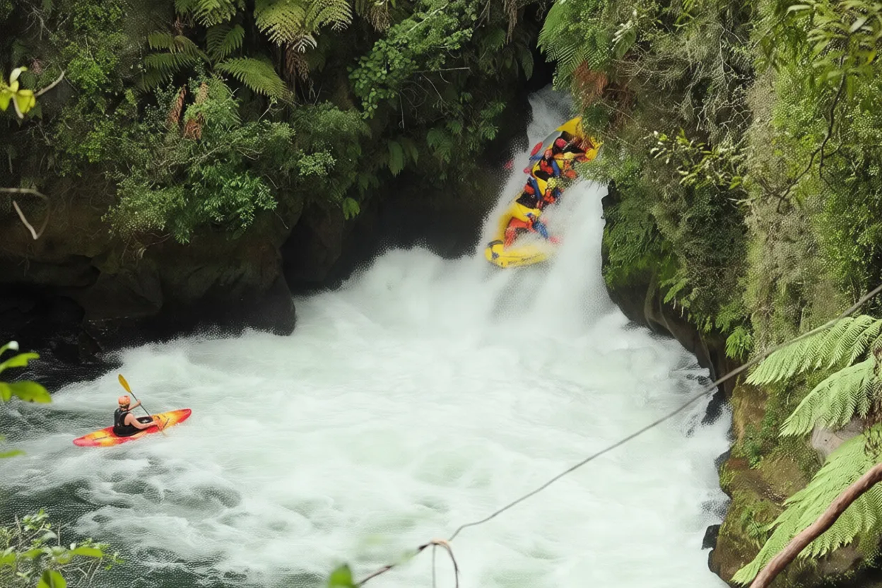 罗托鲁瓦 Kaituna River rafting