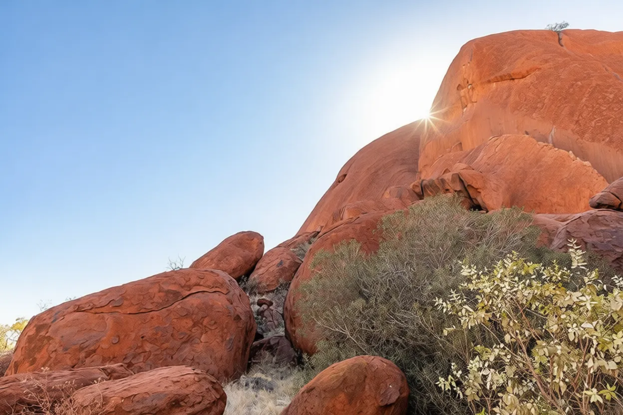乌鲁鲁(艾尔斯岩) Uluru base walk