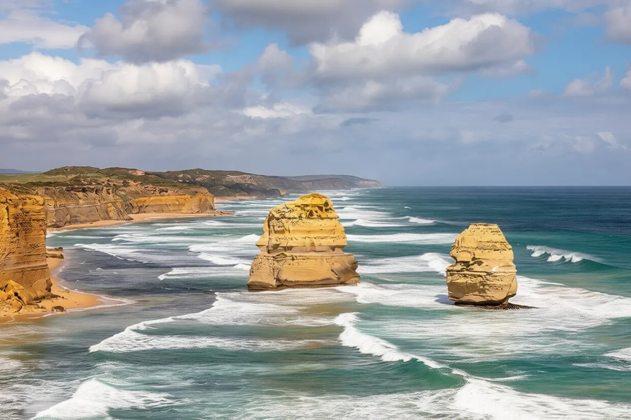 十二使徒岩 Twelve Apostles Victoria