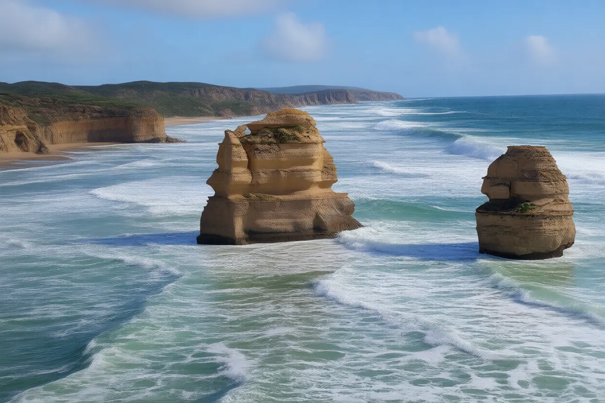 大洋路 Twelve Apostles limestone stacks