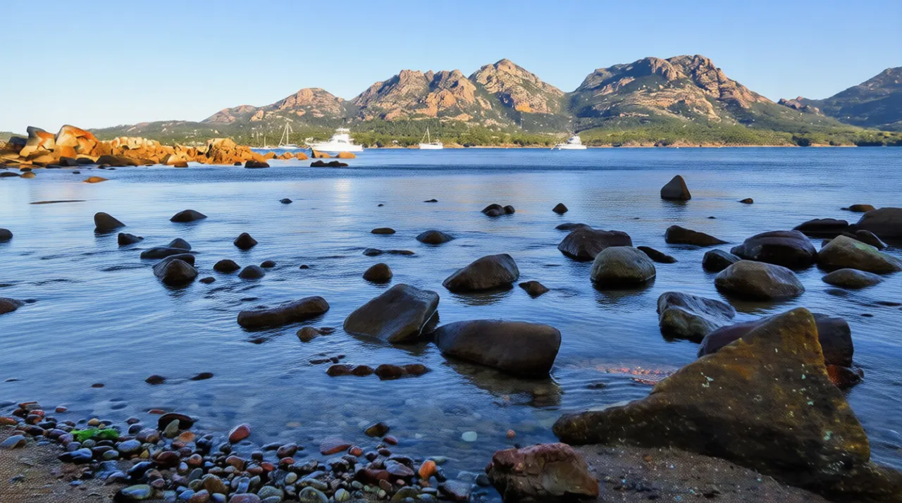 酒杯湾 Coles Bay Tasmania