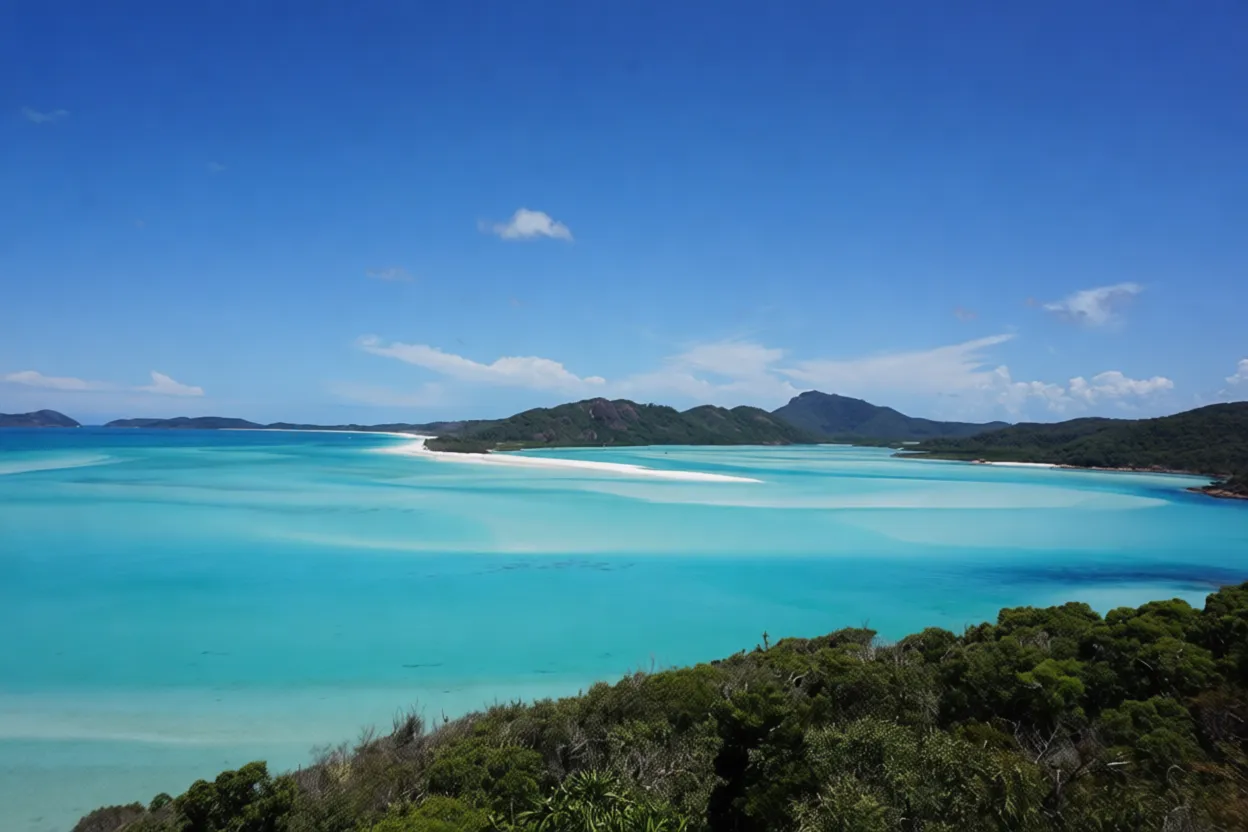 白天堂海滩 Whitehaven Beach Whitsundays