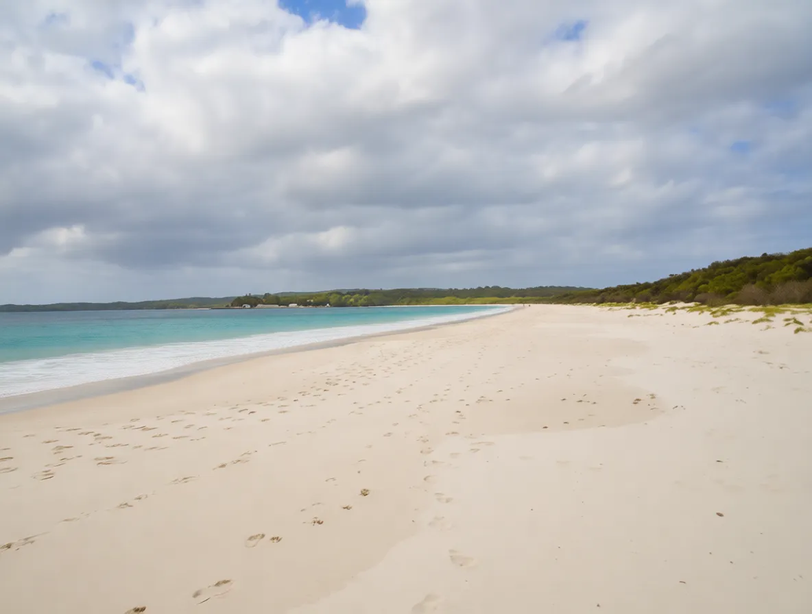 杰维斯湾 Hyams Beach white sand