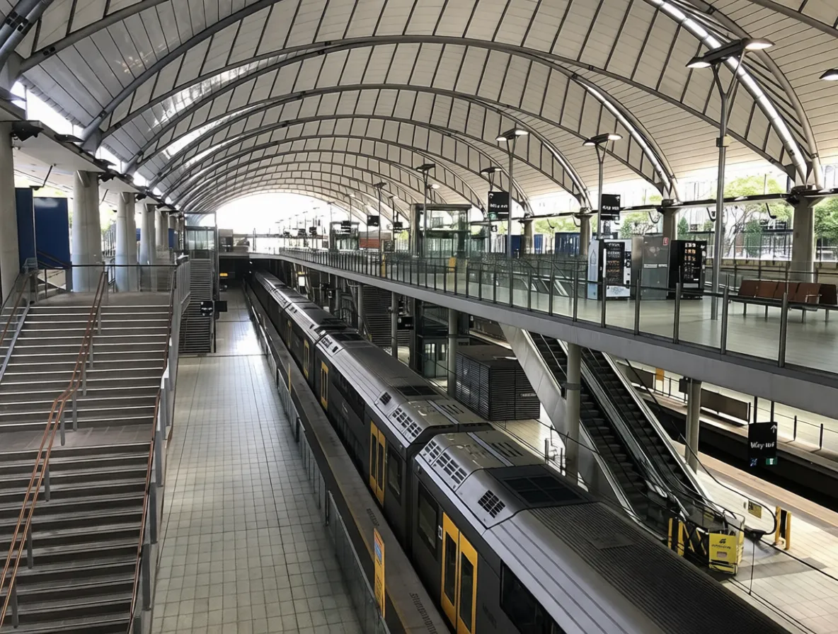 悉尼奥林匹克公园 Olympic Park train station Sydney