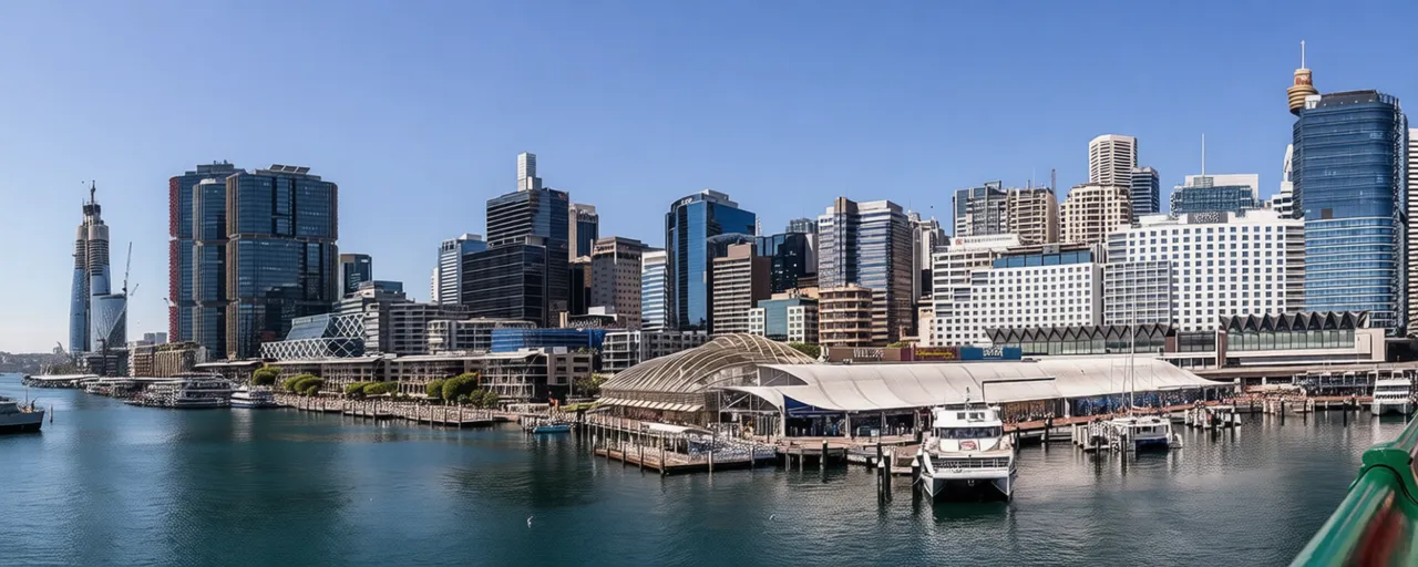 悉尼情人港 Darling Harbour ferry wharf