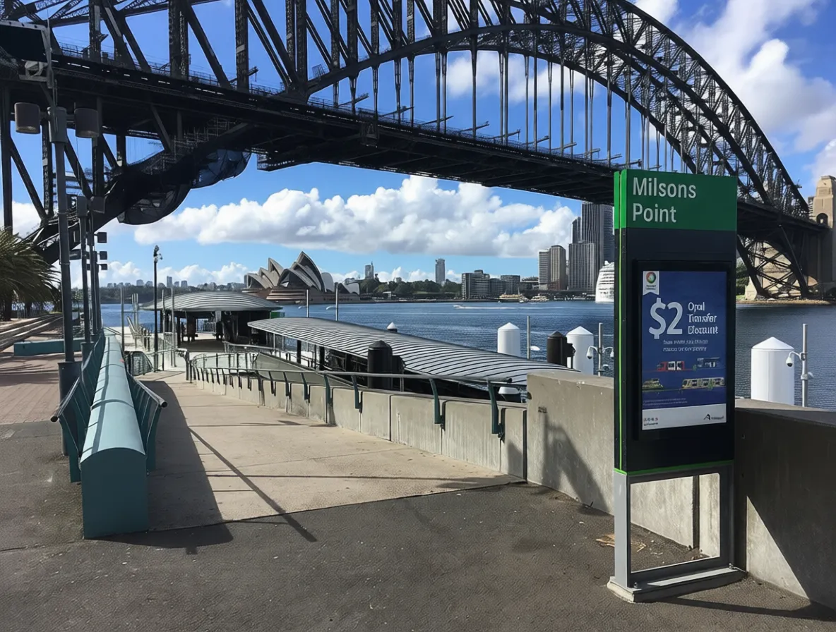 悉尼海港大桥 Sydney Harbour Bridge and Opera House view from Milsons Point