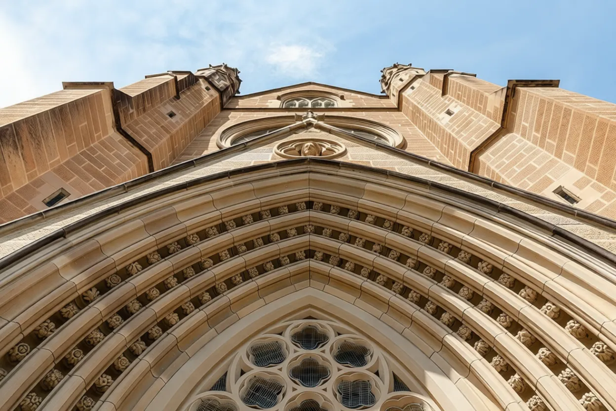 悉尼海德公园 St Mary's Cathedral Sydney