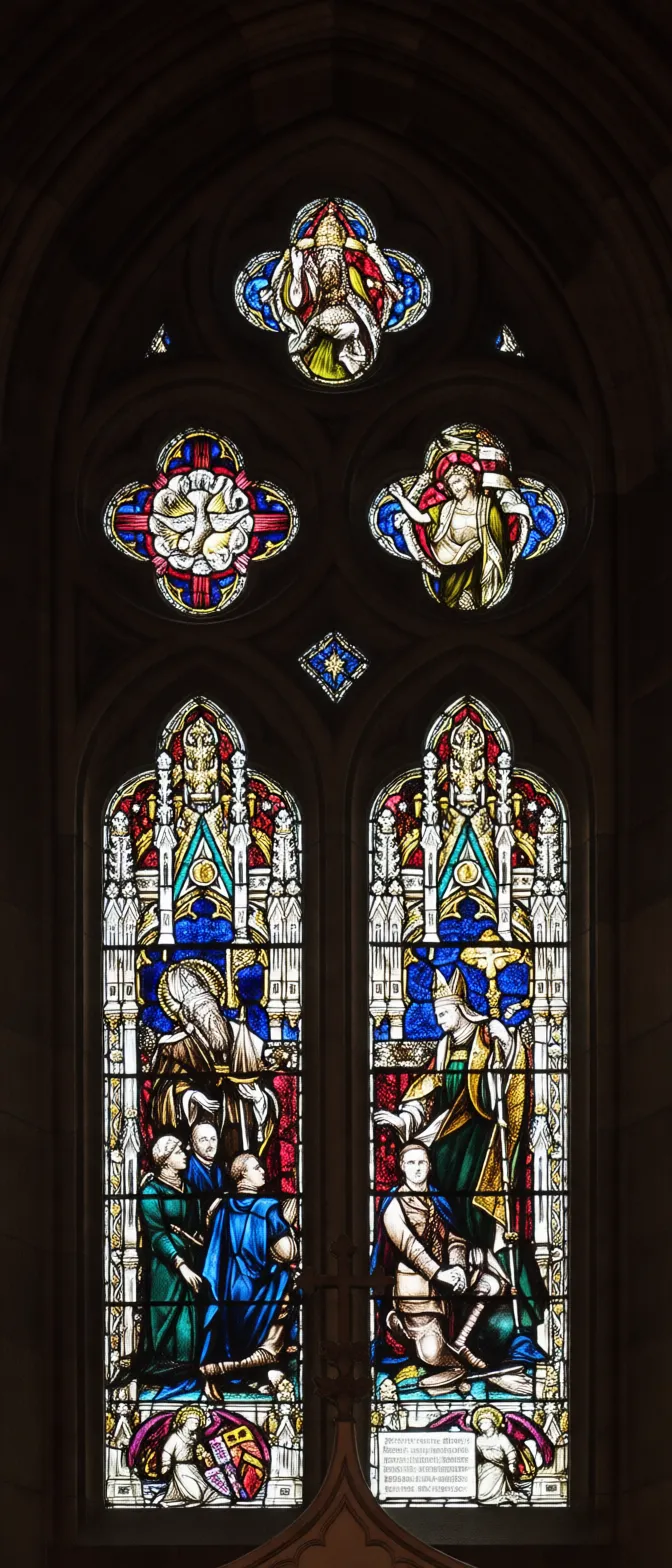 悉尼圣玛利亚大教堂 St Mary's Cathedral Sydney stained glass